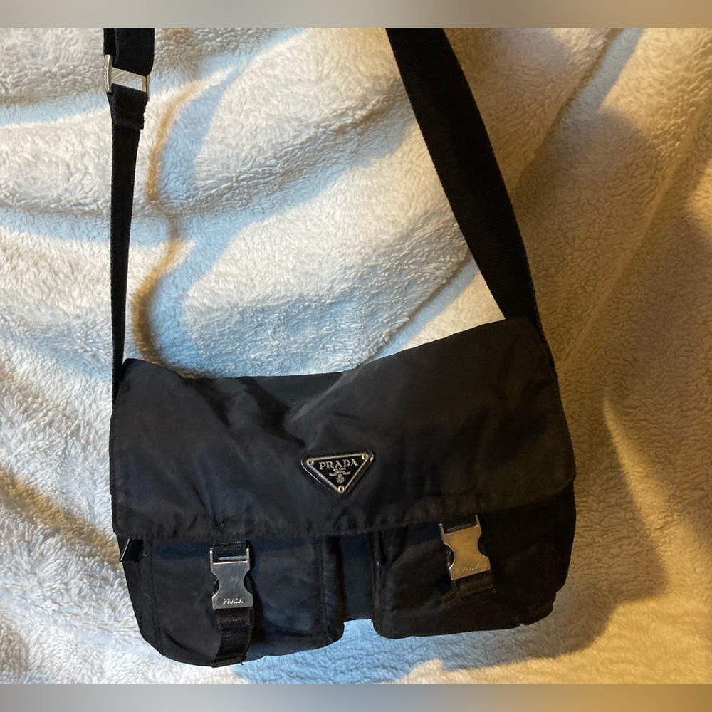 Prada Black Unisex Crossbody Bag